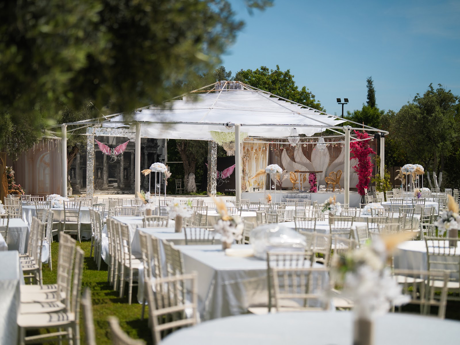 Arka Bahçe Kır Düğünü Salonu - Bodrum kır düğünü mekanı — Bodrum