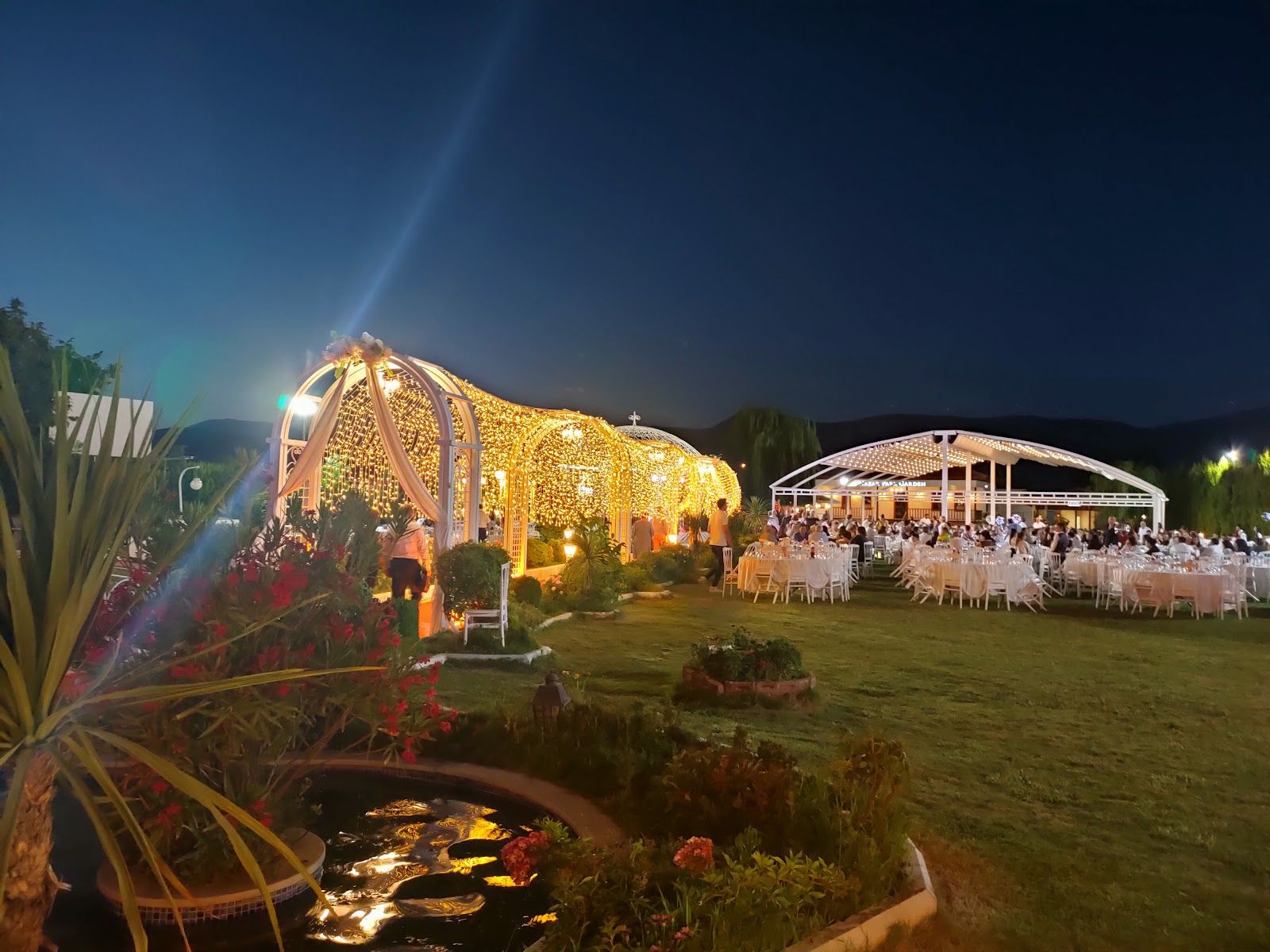 Nazar Park Garden kır düğünü mekanı — Menteşe