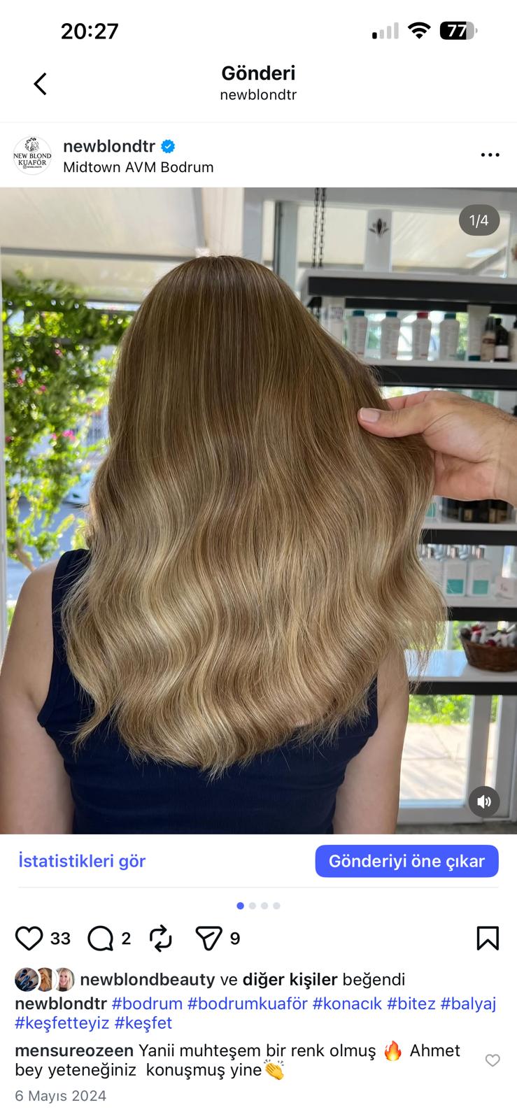 New Blond Kuaför kır düğünü mekanı — Bodrum